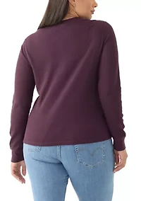 Plus Henley Shirt