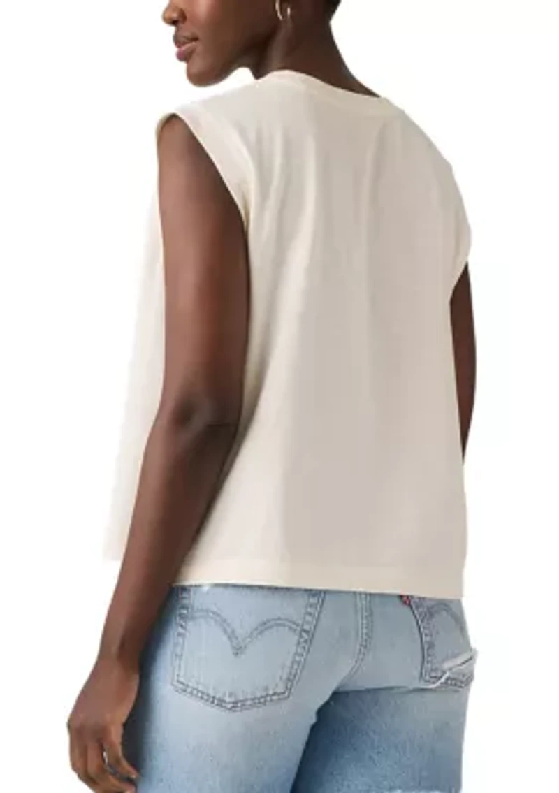 Women's Logo Graphic Boxy Tank Top