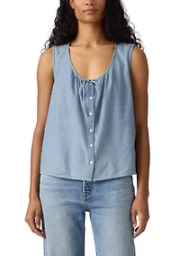 Luella Breezy Blues Blouse