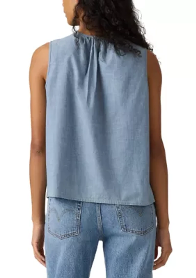 Luella Breezy Blues Blouse
