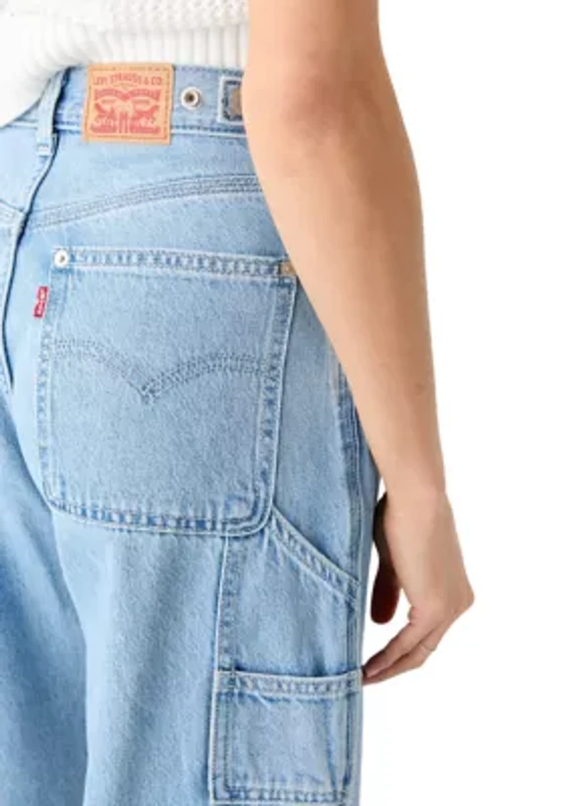 Women's Cinched Baggy Carpenter Jeans