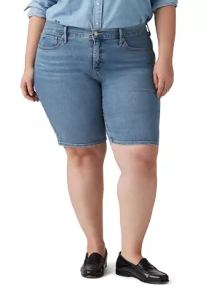 Plus Shaping Bermuda Shorts