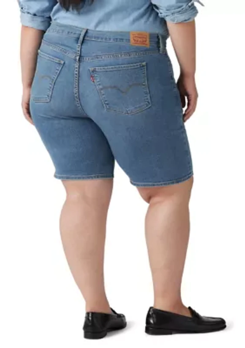 Plus Shaping Bermuda Shorts
