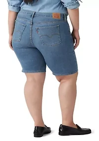 Plus Shaping Bermuda Shorts