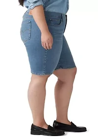 Plus Shaping Bermuda Shorts