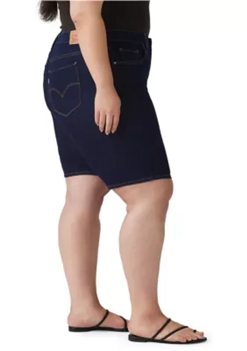 Plus Shaping Bermuda Shorts