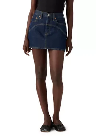 Pleated Mini Skirt