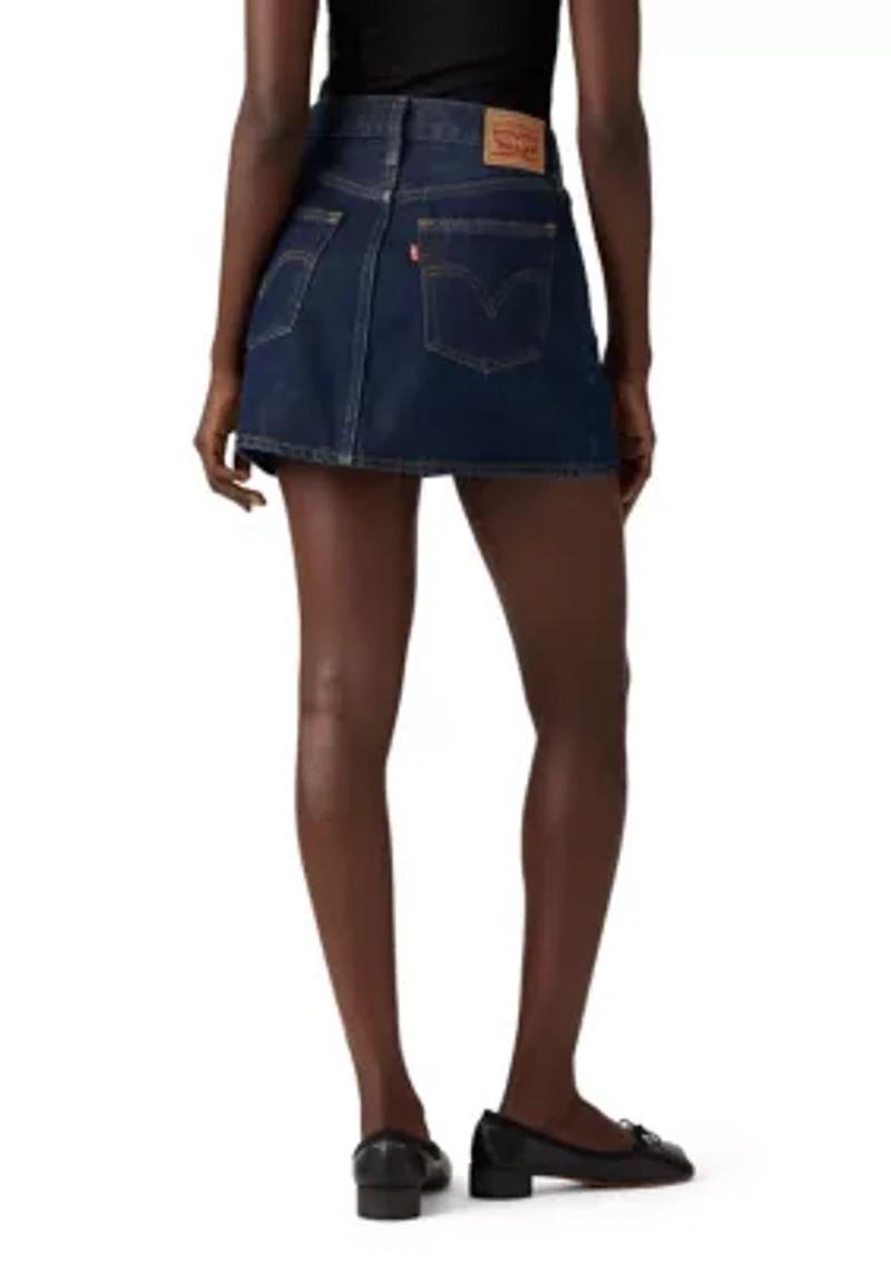 Pleated Mini Skirt