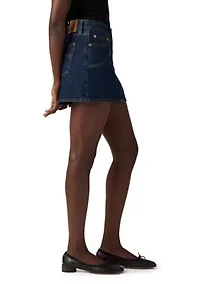 Pleated Mini Skirt