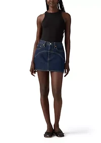 Pleated Mini Skirt