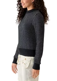 Snowflake Crew Sweater