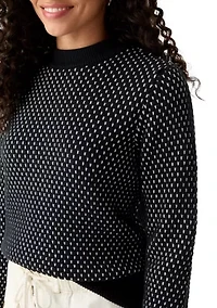 Snowflake Crew Sweater