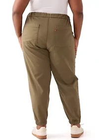 Plus Essential Elastic Joggers