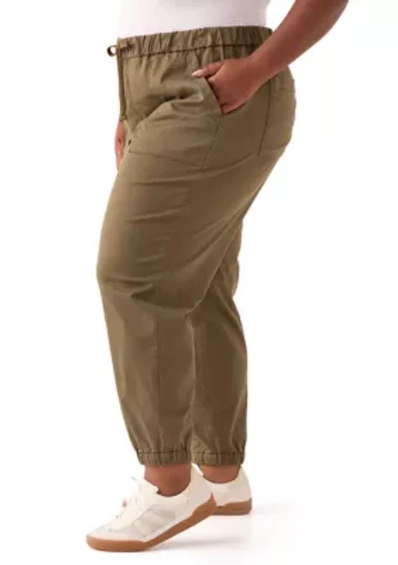 Plus Essential Elastic Joggers