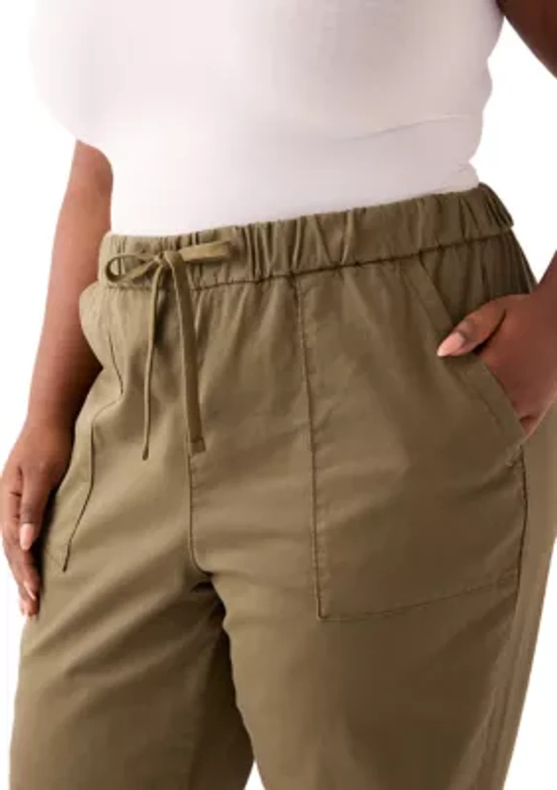 Plus Essential Elastic Joggers