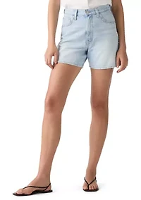 Women's Cinched Mid Thigh Shorts