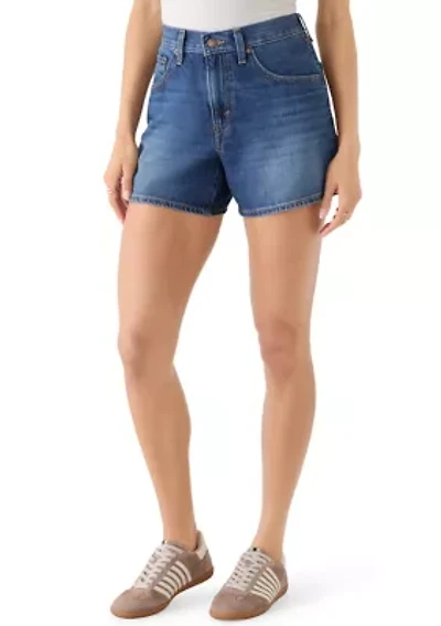 Cinched Mid Thigh Shorts