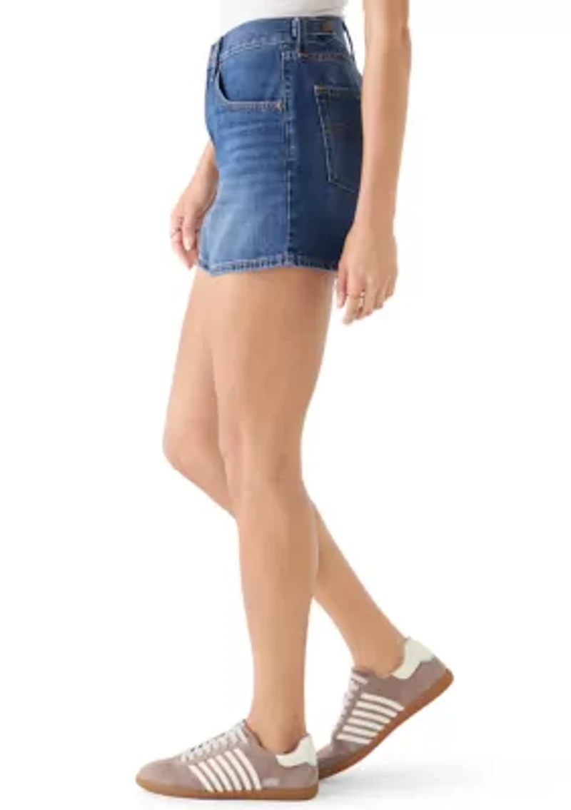 Cinched Mid Thigh Shorts