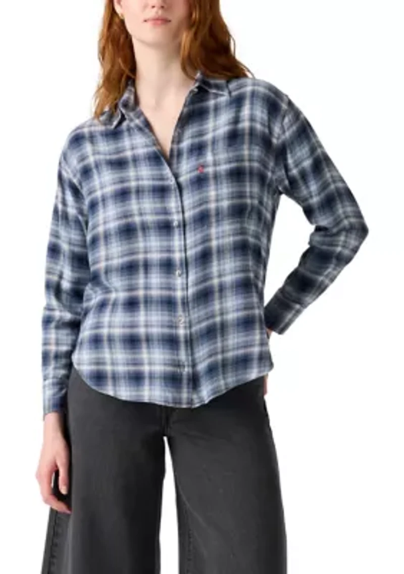 Women's Lucas Flannel Long Sleeve Shirt