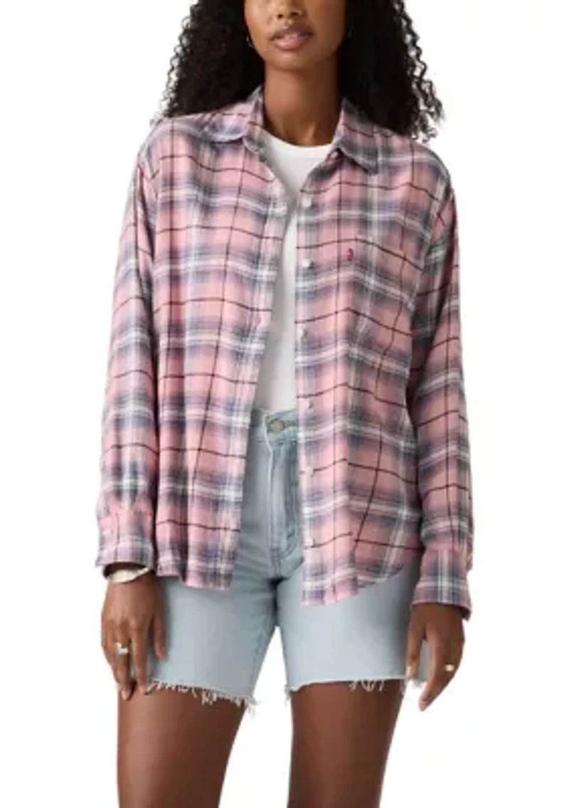 Women's Lucas Flannel Long Sleeve Shirt