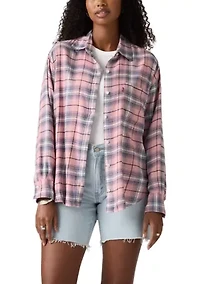 Women's Lucas Flannel Long Sleeve Shirt