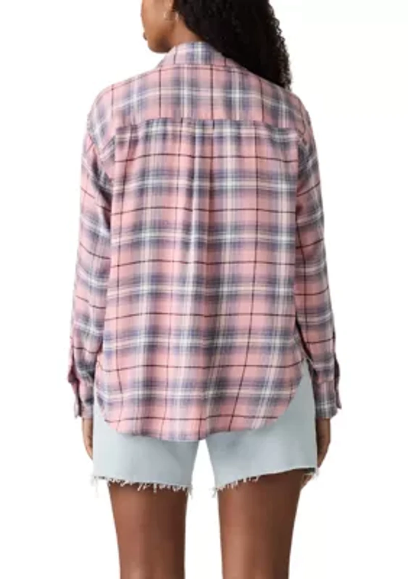 Women's Lucas Flannel Long Sleeve Shirt