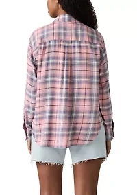 Women's Lucas Flannel Long Sleeve Shirt