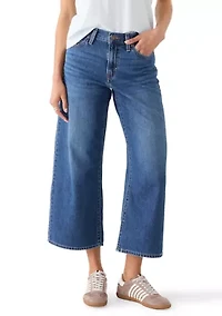 Middy Wide Leg Ankle Jeans