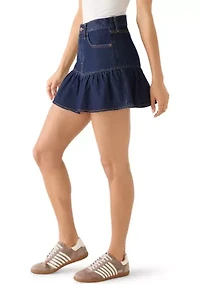 Women's Flounce Hem Skirt