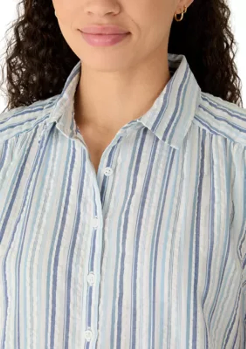 Women's Sleeveless Popover Top