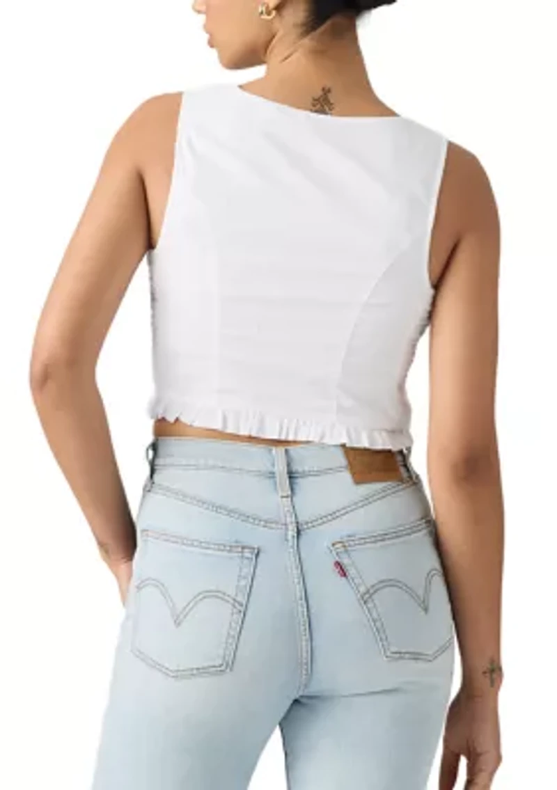 Women's Tegan Sleeveless Blouse Mini Eyelet