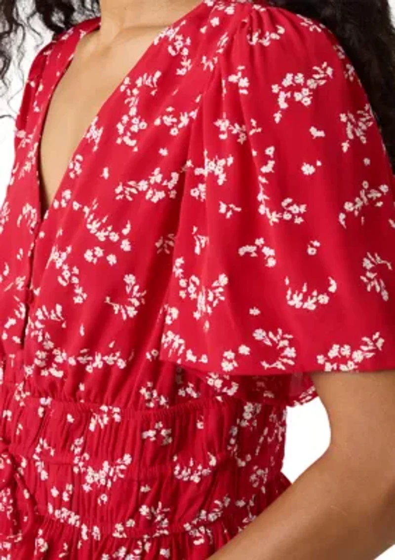 Women's Rylan Short Sleeve Crepe Blouse