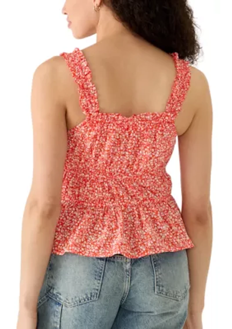 Women's Vera Sleeveless Blouse Babitz Ditsy Top