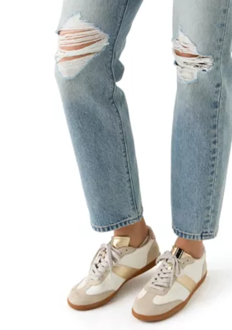 Women's Distressed Jeans