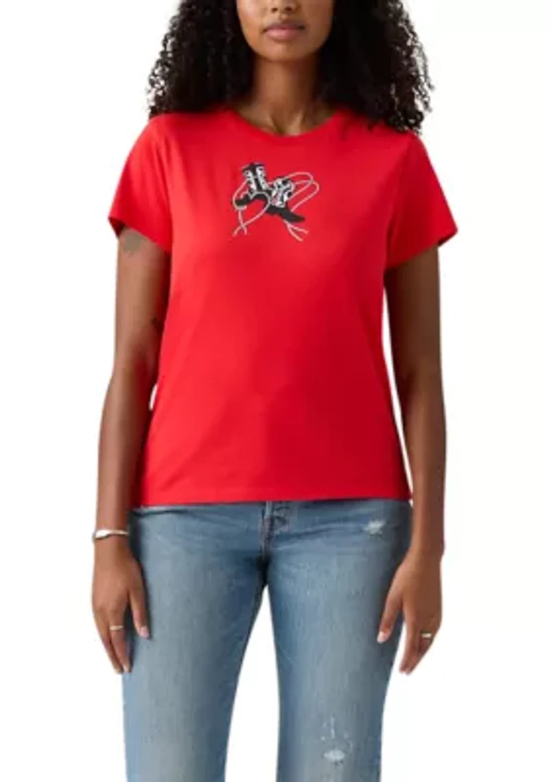 The Perfect Tee - Western Boots Graphic
