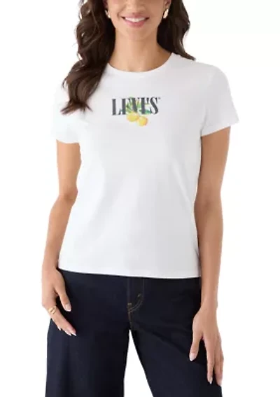 Women's Disco Lemons Graphic T-Shirt