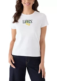 Women's Disco Lemons Graphic T-Shirt