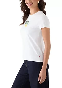 Women's Disco Lemons Graphic T-Shirt