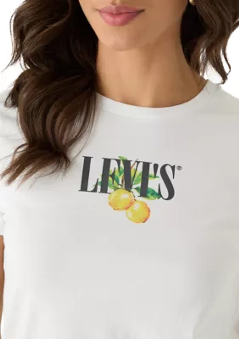 Women's Disco Lemons Graphic T-Shirt