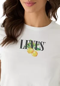 Women's Disco Lemons Graphic T-Shirt