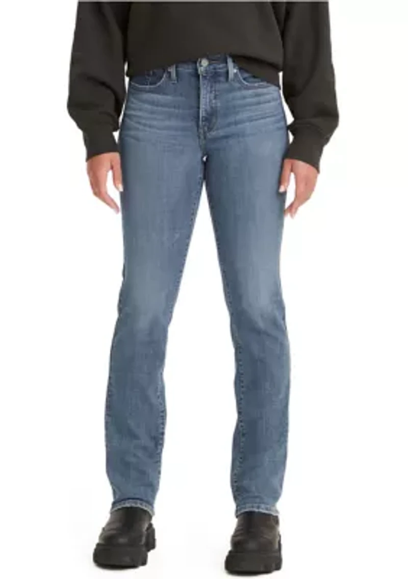 314 Shaping Straight Lapis Gem Jeans