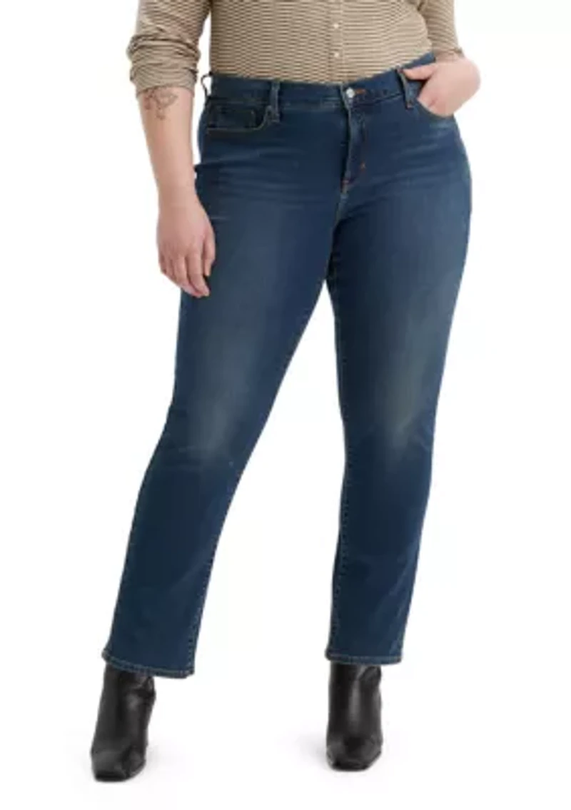 Plus Zealous Shaping Staight Jeans