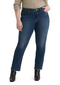 Plus Zealous Shaping Staight Jeans