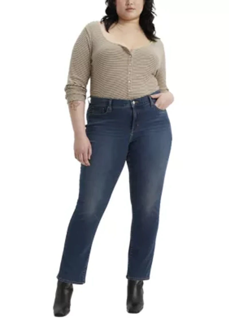 Plus Zealous Shaping Staight Jeans