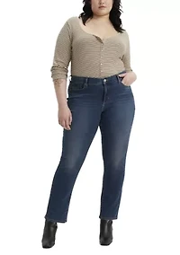 Plus Zealous Shaping Staight Jeans