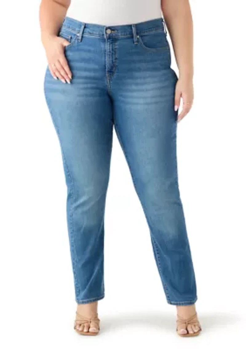 Plus 314 Shaping Straight Jeans