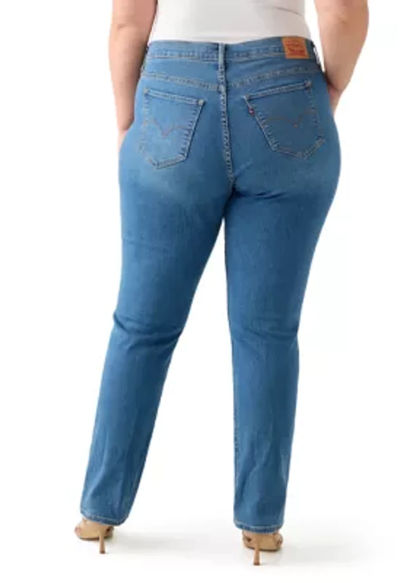 Plus 314 Shaping Straight Jeans