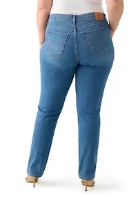 Plus 314 Shaping Straight Jeans
