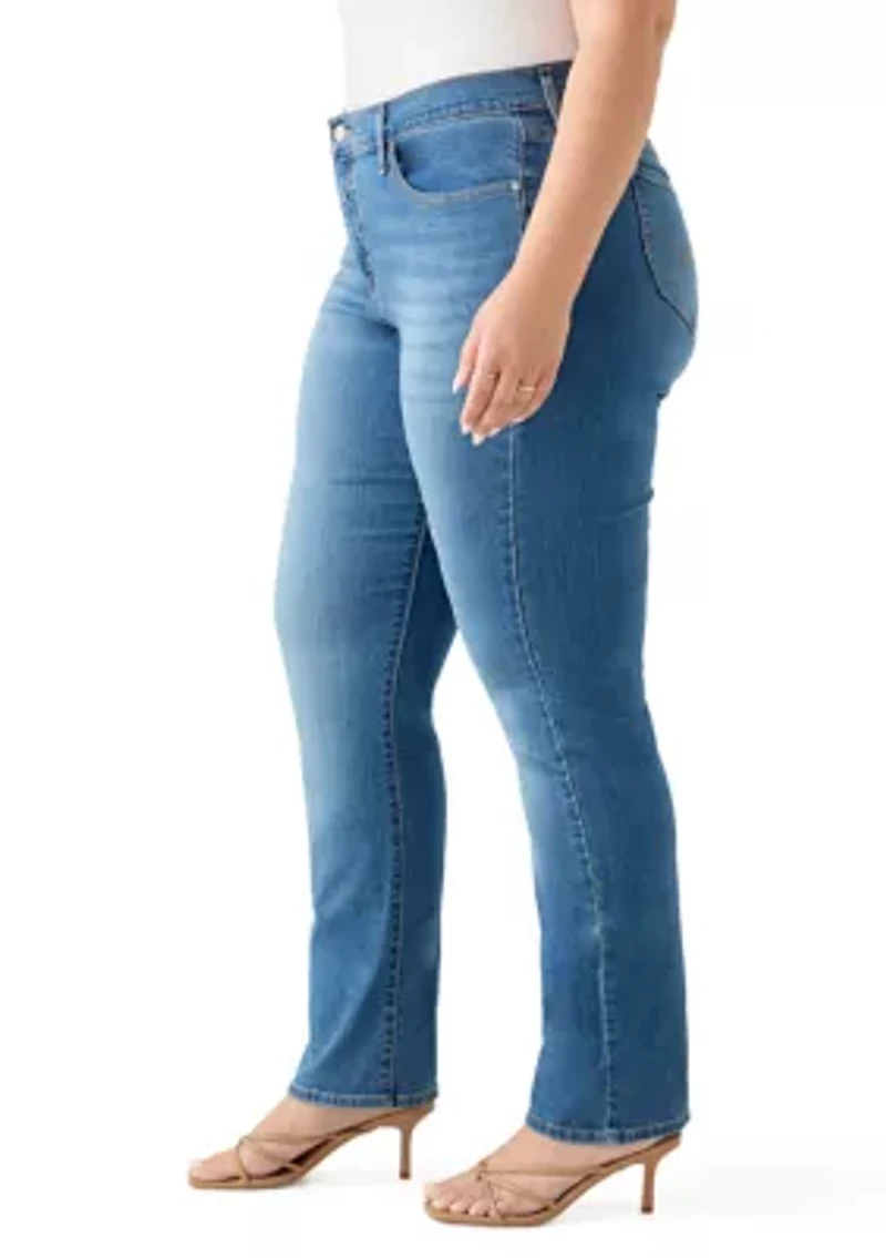 Plus 314 Shaping Straight Jeans