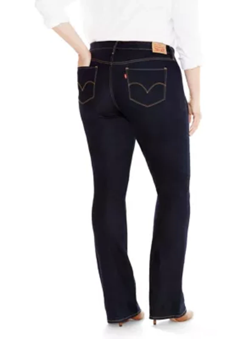 Plus Shaping Bootcut Jeans